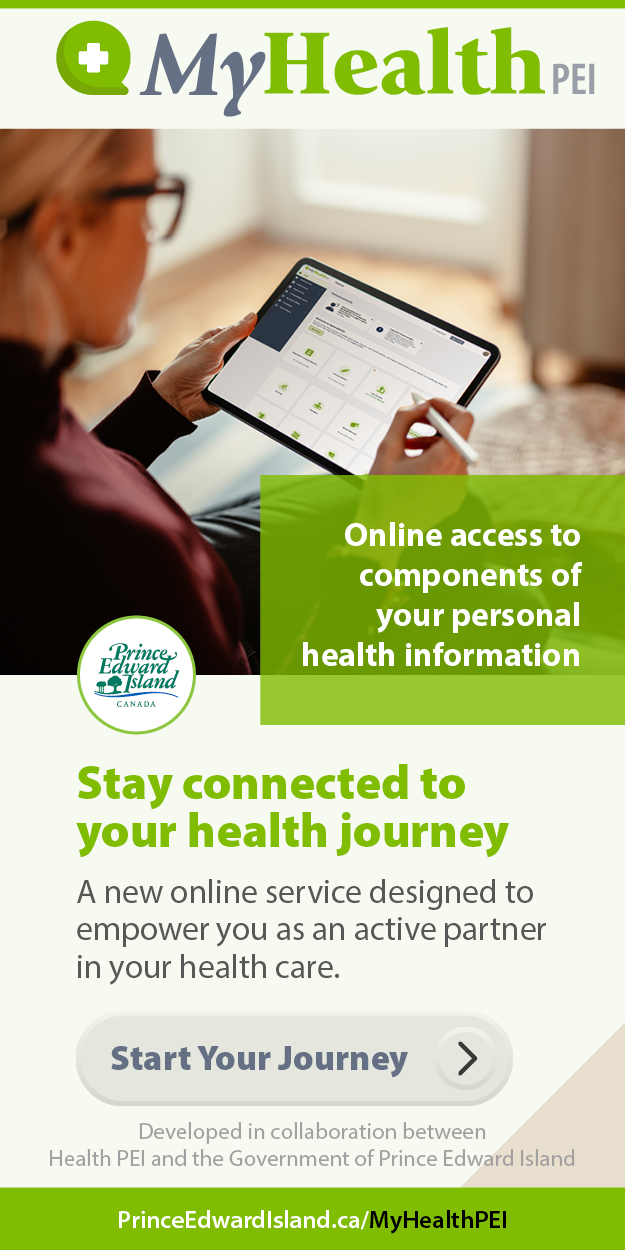 MyHealthPEI promo banner
